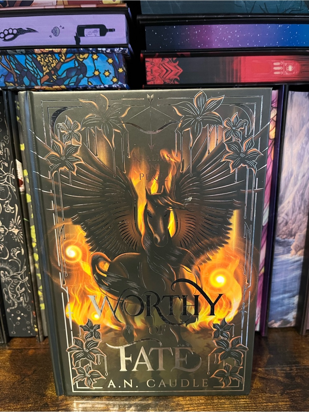 Worthy of Fate by A.N. Caudle Bookish Box Exclusive Signed Read Description HTF